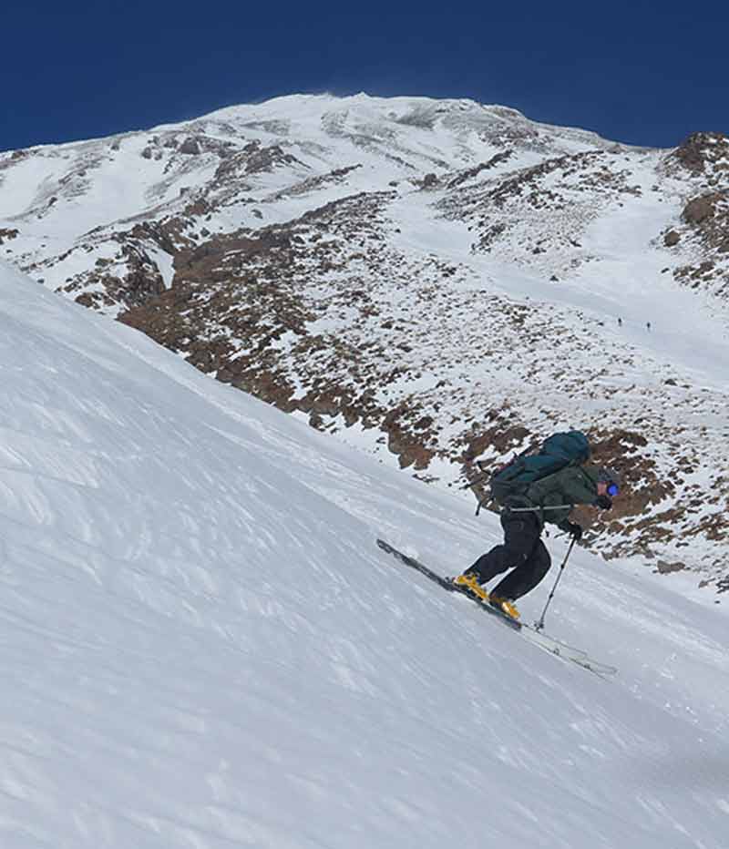 Damavand South-Face-Ski-Touring